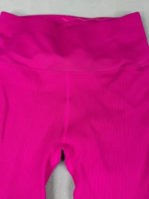 Spiritual Gangster Love Sculpt 7/8 Leggings XS S Magenta Ribbed NWT thumbnail 2