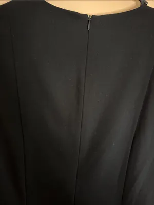 Zara Black Sleeveless Midi Sheath Dress thumbnail 5