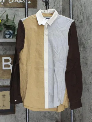 NWT Lands' End Boyfriend Fit Long Sleeve Shirt 519651 XS Tall Vicuna Brown thumbnail 1