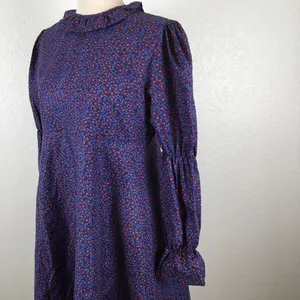 Fun Costumes Pioneer/Little House on the‎ Prairie long sleeve dress M thumbnail 5