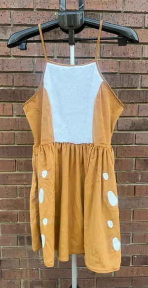 Fun Costumes Women's Dazzling Deer Costume Dress Brown Fawn Small New Halloween thumbnail 1