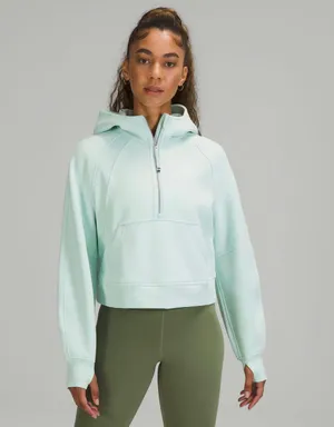 Lululemon Scuba Oversized 1/2 Zip Hoodie In Delicate Mint M/L NWT thumbnail 1