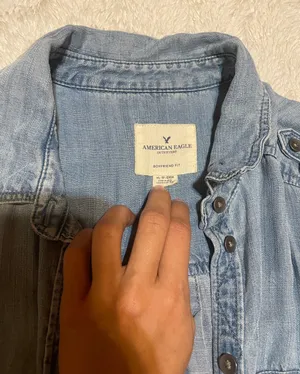 American Eagle Outfitters Denim Button Down thumbnail 2