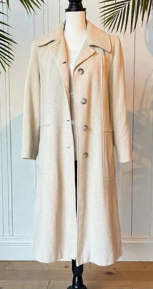 Vintage Beau Brumm Wool Coat – Size Small (Tagged 10) – Made in USA thumbnail 1
