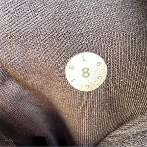 Lululemon Scuba Hoodie *Light Cotton Fleece (First Release) Size 8 Black thumbnail 9