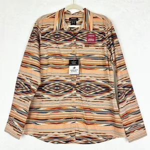 Ariat Women's Kirby Button Up Size XL NWT Sunset Saltillo Centinela Collection thumbnail 4