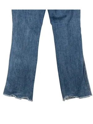 NEW Judy Blue High Waist Destroy Fray Hem Bootcut Jeans Size 31 thumbnail 10