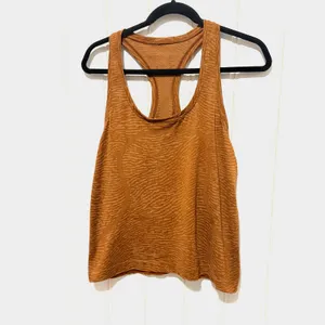 Lululemon Swiftly Tech Racerback Tank Top 2.0 Copper Brown Zebra Size 12 thumbnail 6