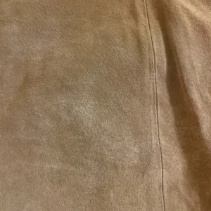 Terry Lewis Classic Luxuries Women's Tan Suede Jacket Lined GORGEOUS- Size L thumbnail 9