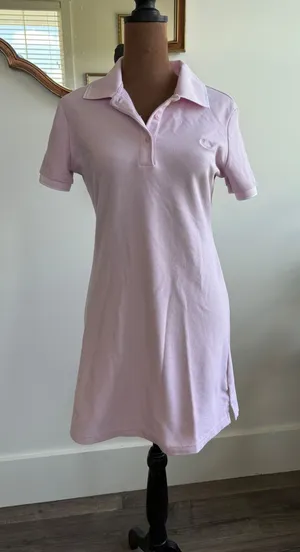 Victoria's Secret PINK Polo Dress Women's Short Sleeve Casual Athleisure Small‎ thumbnail 1