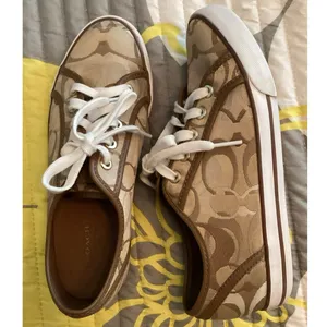 Coach Dee Signature Canvas Sneakers Sz 7B thumbnail 6