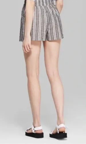 Wild Fable Striped Paperbag shorts size L thumbnail 3