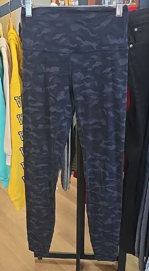 lululemon athletica Navy Camo Leggings thumbnail 1