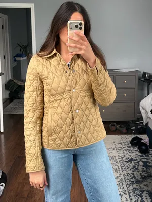 Vintage L.L. Bean Quilted Tan Puffer Jacket thumbnail 16