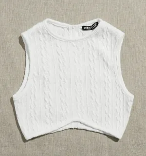 Knitted Crop Top thumbnail 1