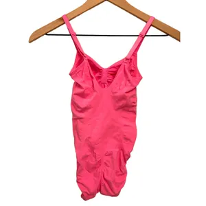 SKIMS SCULPTING BODYSUIT W SNAPS Neon Orchid S/M New without box thumbnail 7