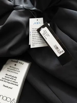 Xscape - ruffle puff-sleeve evening gown thumbnail 7