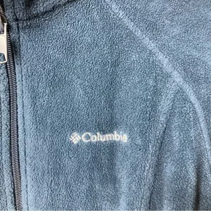 Columbia‎ thick fleece jacket navy blue size medium thumbnail 2