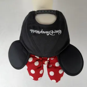 Walt‎ Disney World Parks Adult Baseball Hat Cap Minnie Mouse Ears Bow Polka Dot thumbnail 5