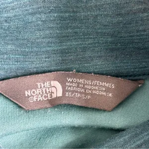 The North Face Womens Pullover Tunic Sweatshirt Teal‎ Blue Funnel Neck XS thumbnail 10