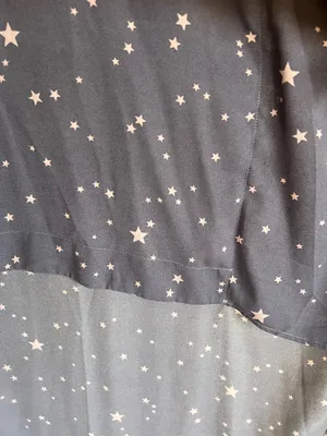Y2K Buddy Love Gray Star-Print High low Dress thumbnail 5