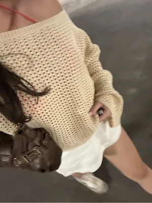 Windsor Crochet Knit Off-Shoulder Top thumbnail 2