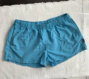 Patagonia Women's Athletic Shorts in Light Blue thumbnail 1