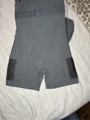 Girlfriend Collective Gray Athletic Dress w/ Built Unitard / XS thumbnail 4