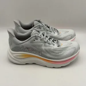 Hoka One One Clifton 10 Stardust Cosmic‎ Grey 1162031-SSTC Women's Size 7B thumbnail 3