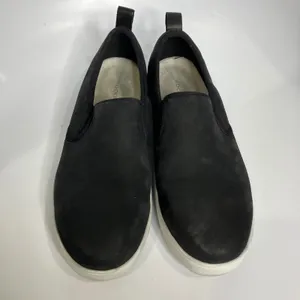 Rockport works black leather loafers slip on‎ shoes women's size 8W casual thumbnail 4