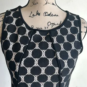 Anthropologie Yellow Bird Sleeveless Polka Dot Peplum Top Size XS thumbnail 5