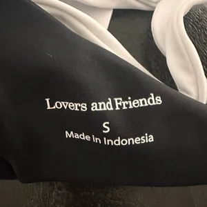 Lovers And Friends Jordy Top in‎ Black And White Sz S thumbnail 4