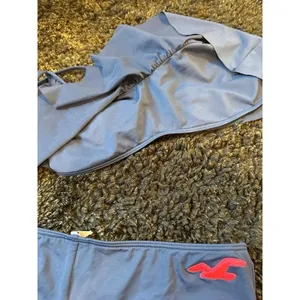 Hollister two-piece navy swimsuit thumbnail 10