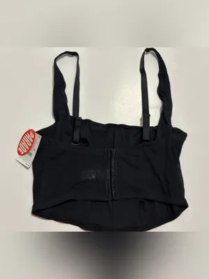 Everyday Black Tank Bra with Light Sculpting Support Size XL thumbnail 2