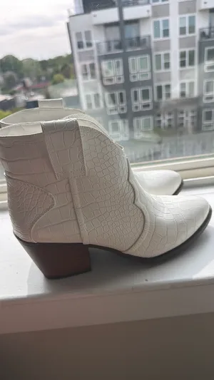 Ankle Cowboy boots White Size 9 thumbnail 4