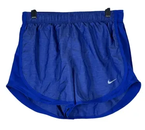 Nike Shorts Womens S Blue‎ Dri-FIT Athletic Running Activewear Athleisure thumbnail 1