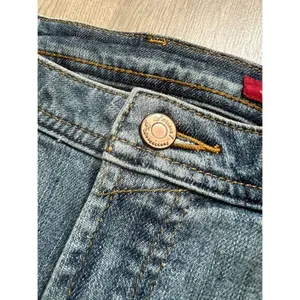 Seven7 Jeans Womens 16 Blue Denim Bootcut High Rise Whiskered Outdoors thumbnail 8