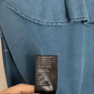 Free People Amber Chambray Ruffle Blouse (Size S) thumbnail 10