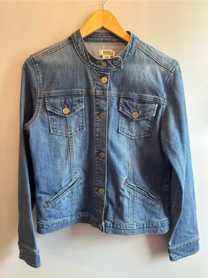Vintage Route 66 Denim Jean Jacket, M/L thumbnail 1