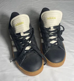 Adidas Grand Court Sneakers - Women Size 8.5 - Black thumbnail 1