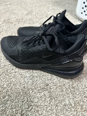 Nike Women's Black Breathable Air Max Athletic Sneakers thumbnail 6