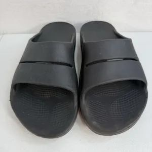 Oofos OOahh Slides Size 42 Men 9 Women 11 Recovery Comfort Lightweight‎ Black thumbnail 5