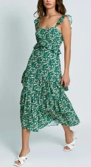 Anthropologie Hutch Rafaela Midi Dress thumbnail 1