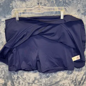 1899 | Tommy Bahama Racquet &‎ Paddle Ruffle Tennis Pickleball Skort Navy XL thumbnail 3