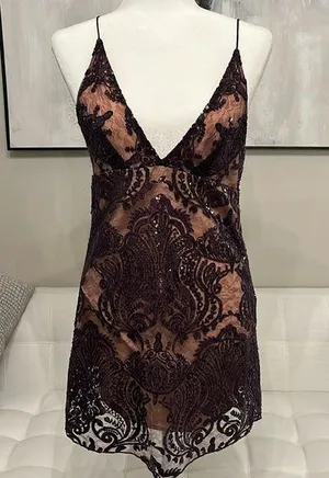 Free People mini dress in excellent condition. thumbnail 1