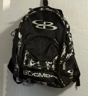 Boombah Equipment Backpack Baseball Softball Bat Compartment Camo Bag thumbnail 1