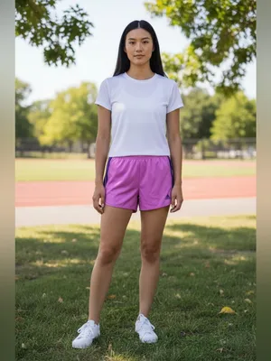 Adidas Girls Pink Shorts Size 14-16 (Women's XS) thumbnail 8