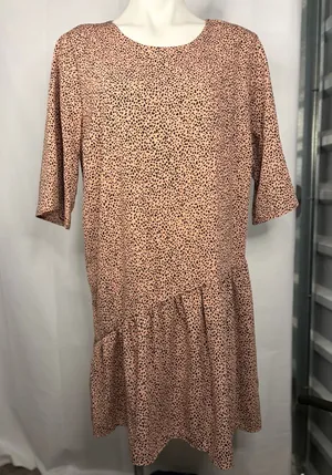 Animal Print Dress Pink Size M thumbnail 1
