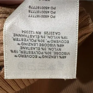Wilfred Aritizia Tan Brown Brown Crescent Cutout‎ Kit Mini Dress thumbnail 6
