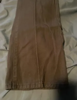 SheIn Women Size Small Tall Olive Green Jeans thumbnail 3